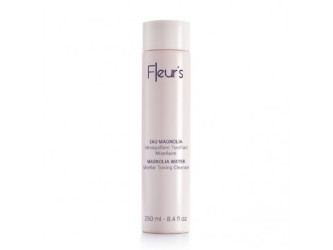 FLEUR'S MAGNOLIA WATER MICELLAR TONING CLEANSER micelinis, tonizuojamasis vanduo, 250 ml